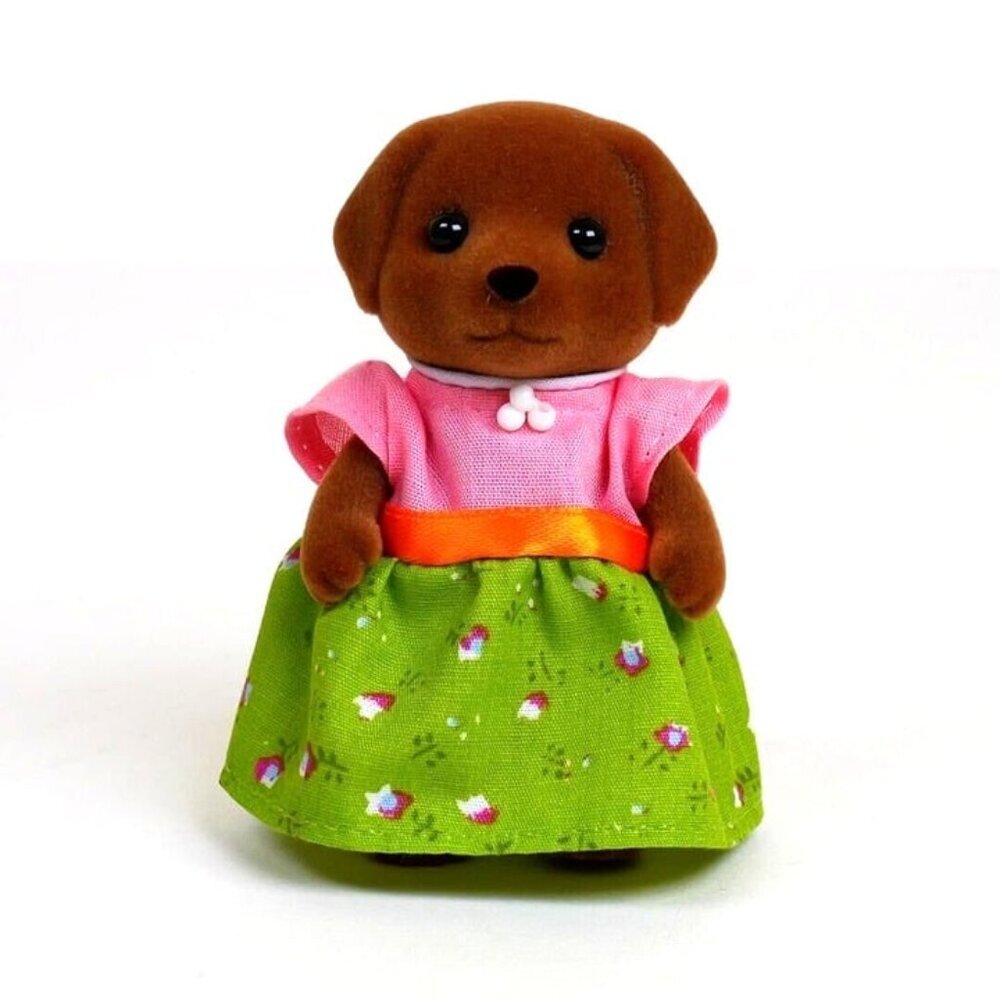 SOLD - Calico Critters Sylvanian Families Chocolate Labrador Mother - Picture 1 of 5